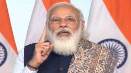 पीएम मोदी ने की कोविड टीकाकरण महाभियान की शुरुआत